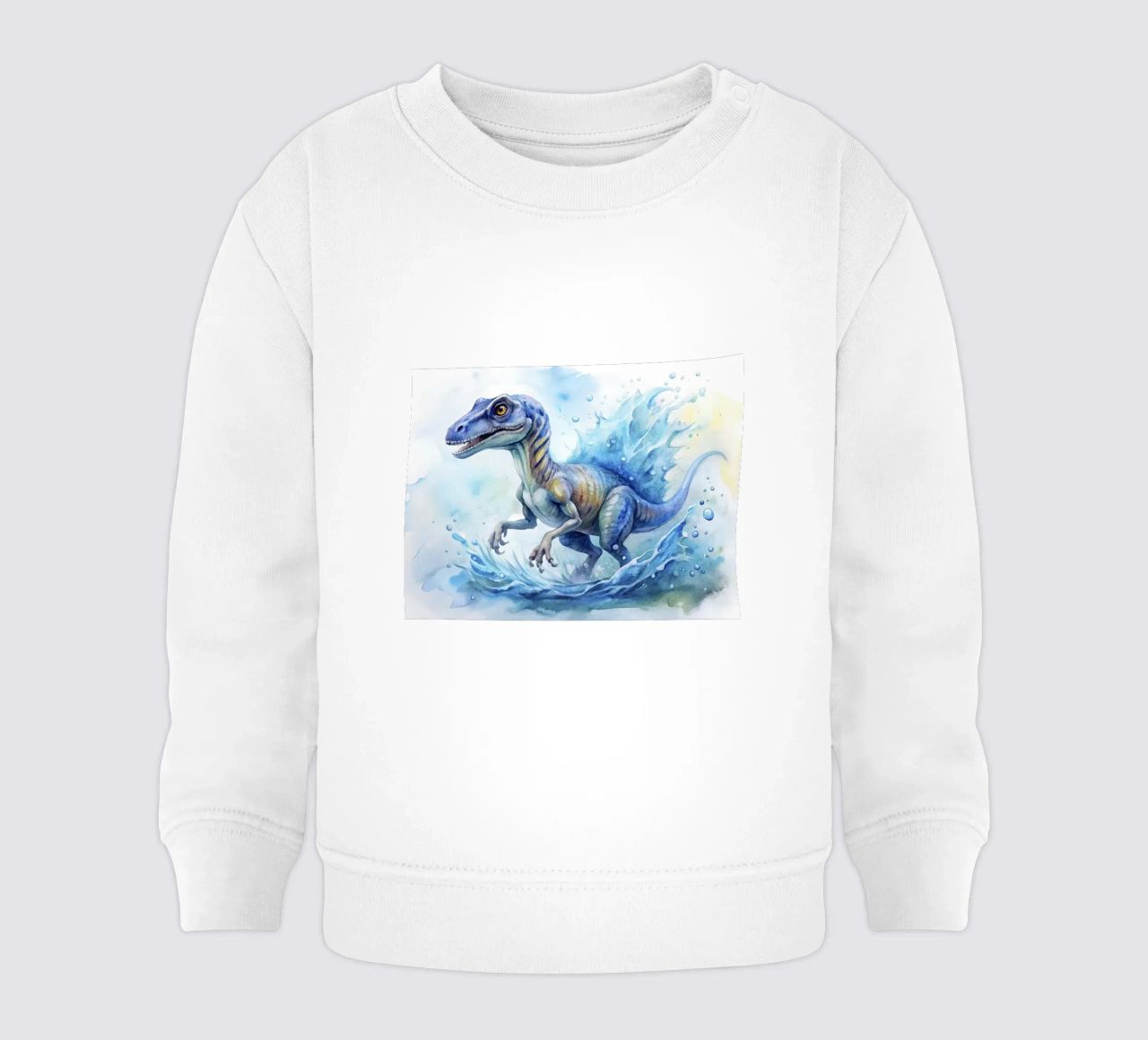 velociraptor dinosaur sudadera de bebé de ARTVI-SHOP