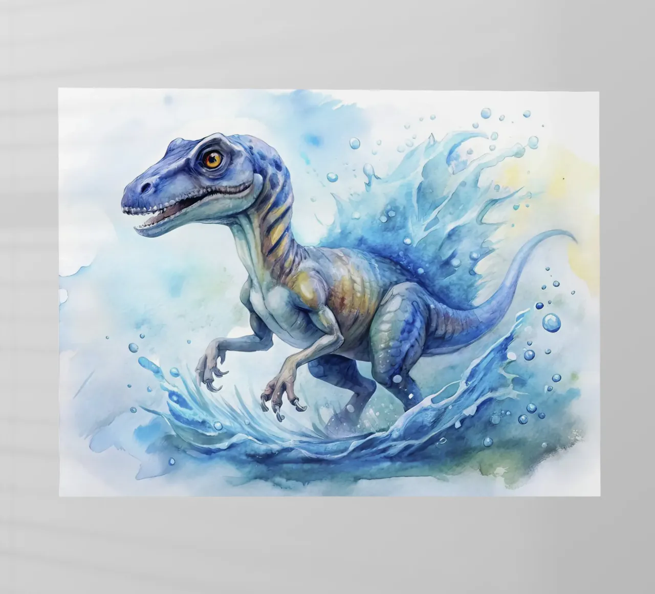 dinosauro velociraptor pellicola backlit da 🎁 NOBELART