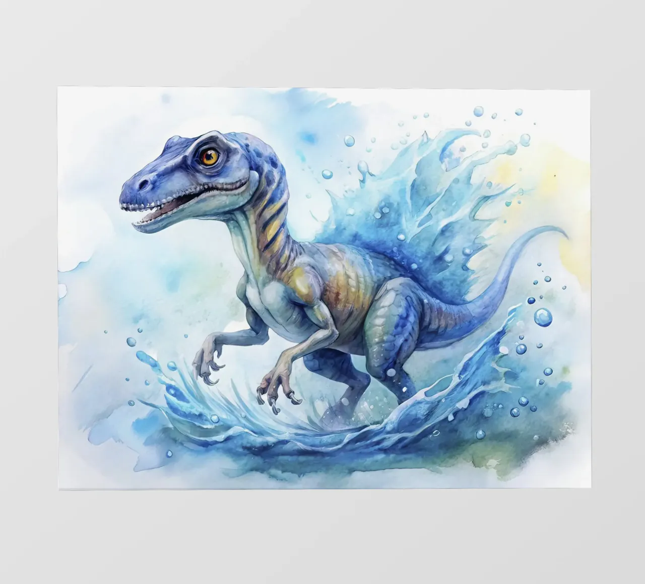 dinosauro velociraptor telo in pvc da 🎁 ARTVI-SHOP