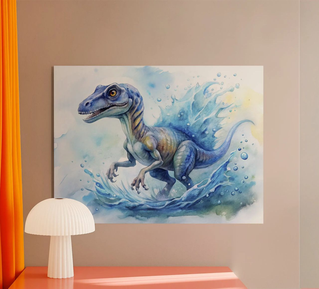 velociraptor dinosaur metacrilato de ARTVI-SHOP