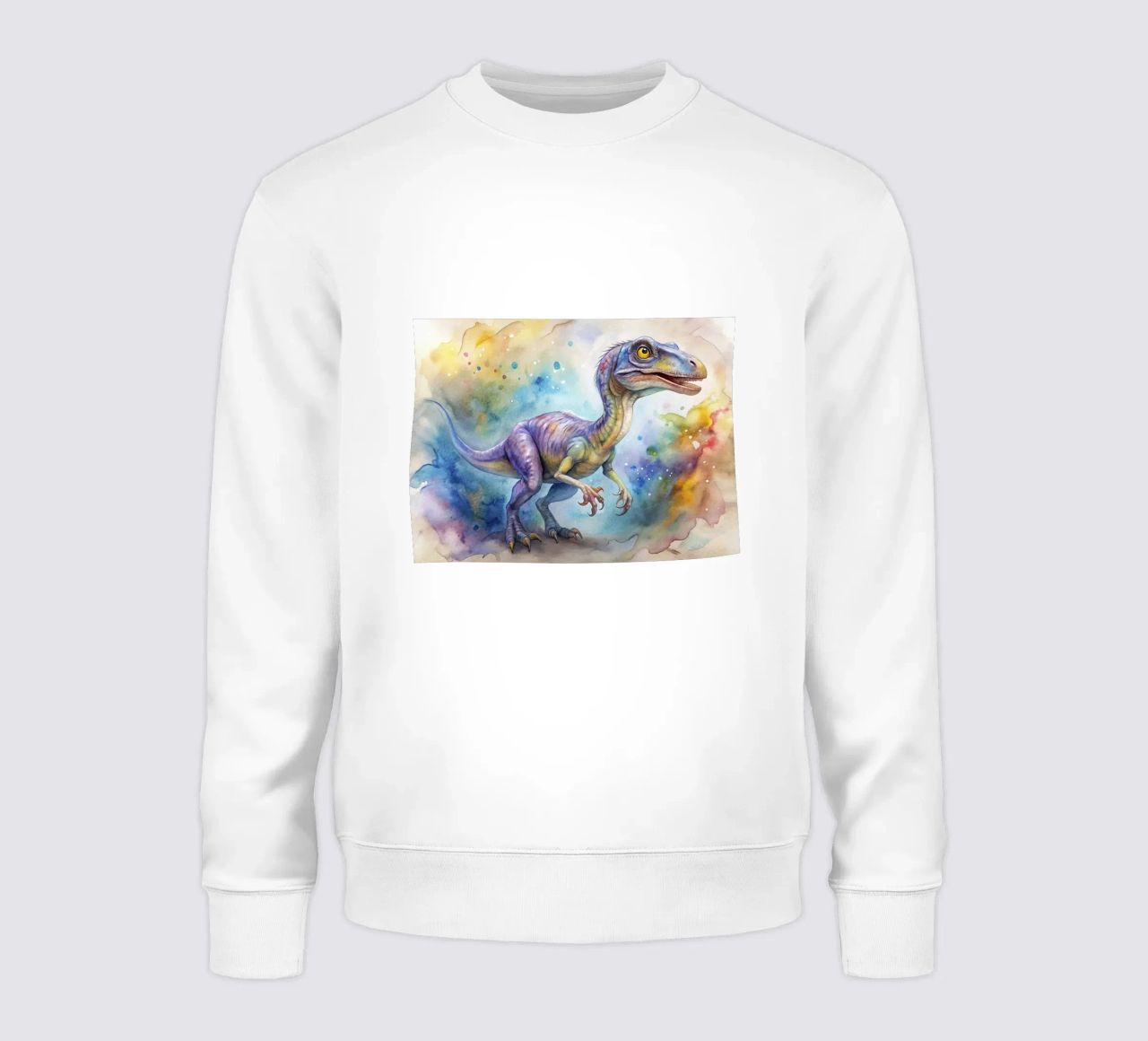 velociraptor dinosaur sudadera de ARTVI-SHOP