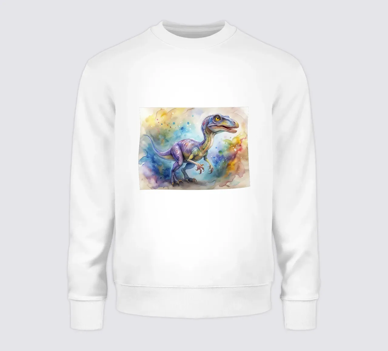 velociraptor dinosaur sudadera de ARTVI-SHOP