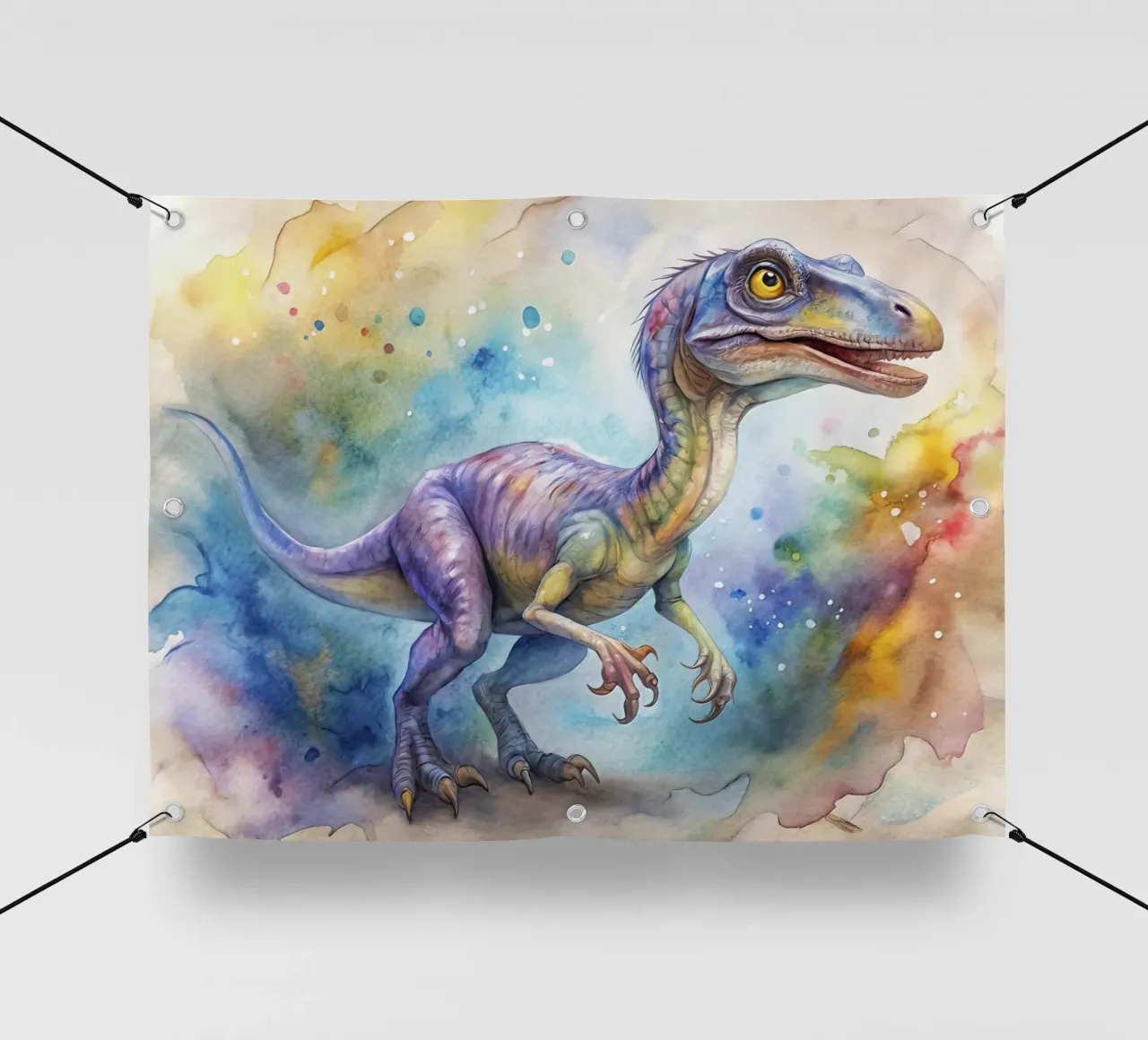 dinosauro velociraptor telo in pvc da 🎁 ARTVI-SHOP