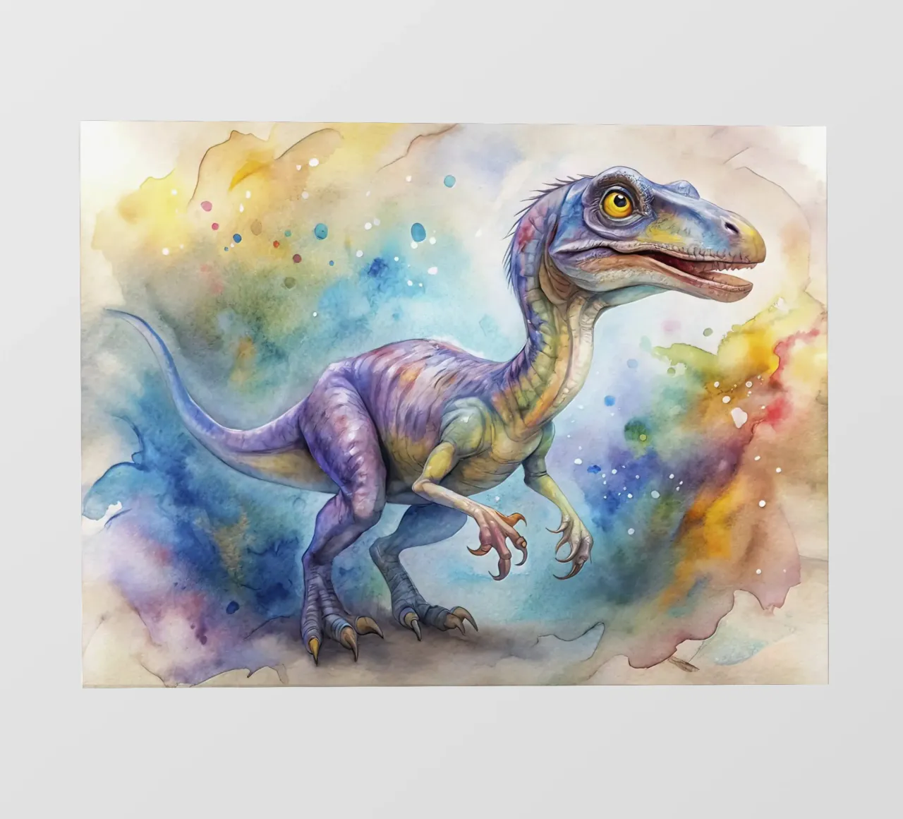 dinosauro velociraptor telo in pvc da 🎁 ARTVI-SHOP