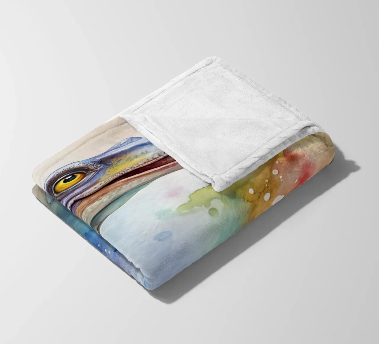dinosauro velociraptor coperta in pile da 🎁 ARTVI-SHOP