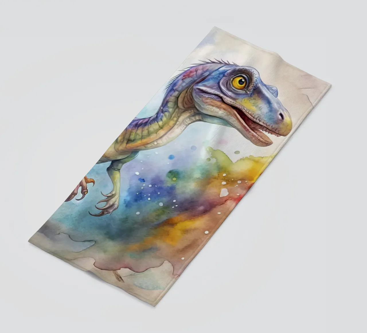 dinosauro velociraptor telo mare da 🎁 ARTVI-SHOP