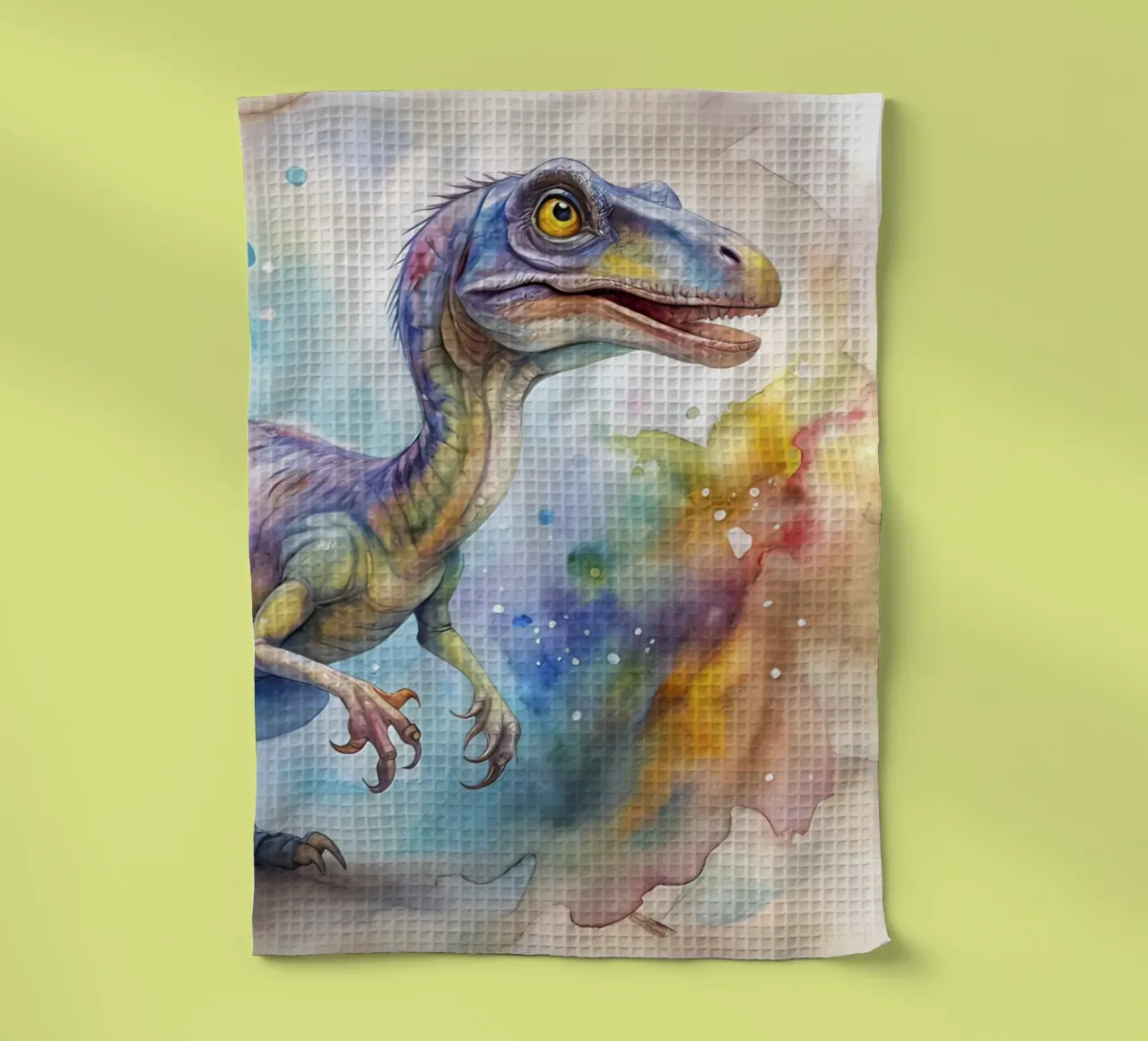 dinosauro velociraptor canovaccio da cucina da 🎁 ARTVI-SHOP