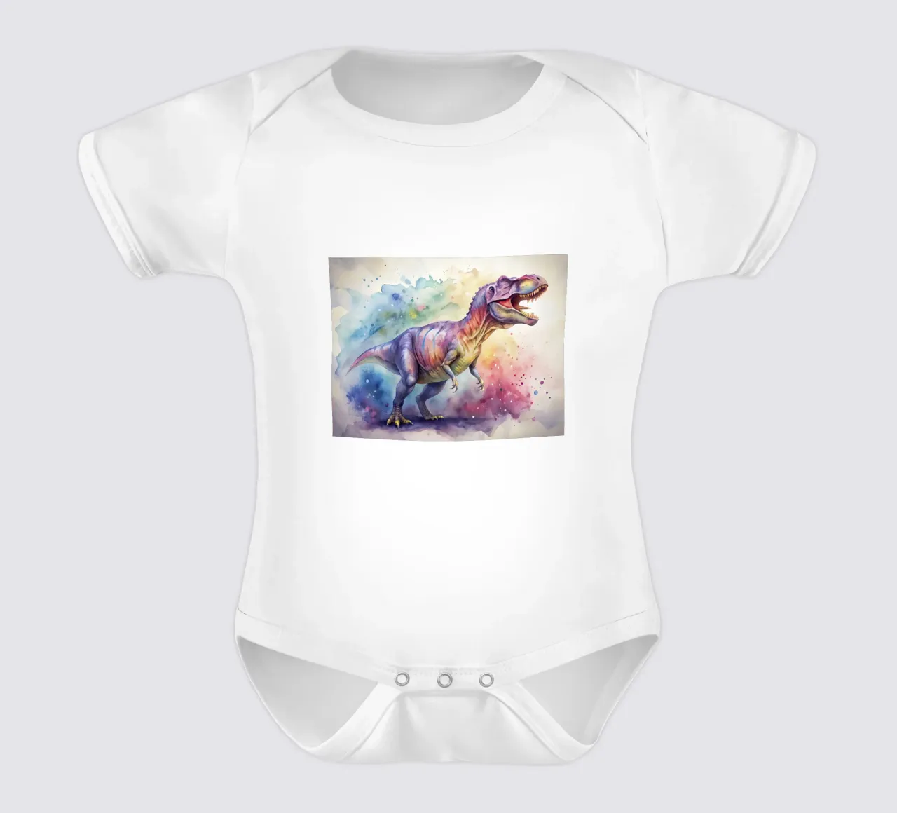 dinosauro tyrannosaurus rex body neonato maniche corte da 🎁 ARTVI-SHOP