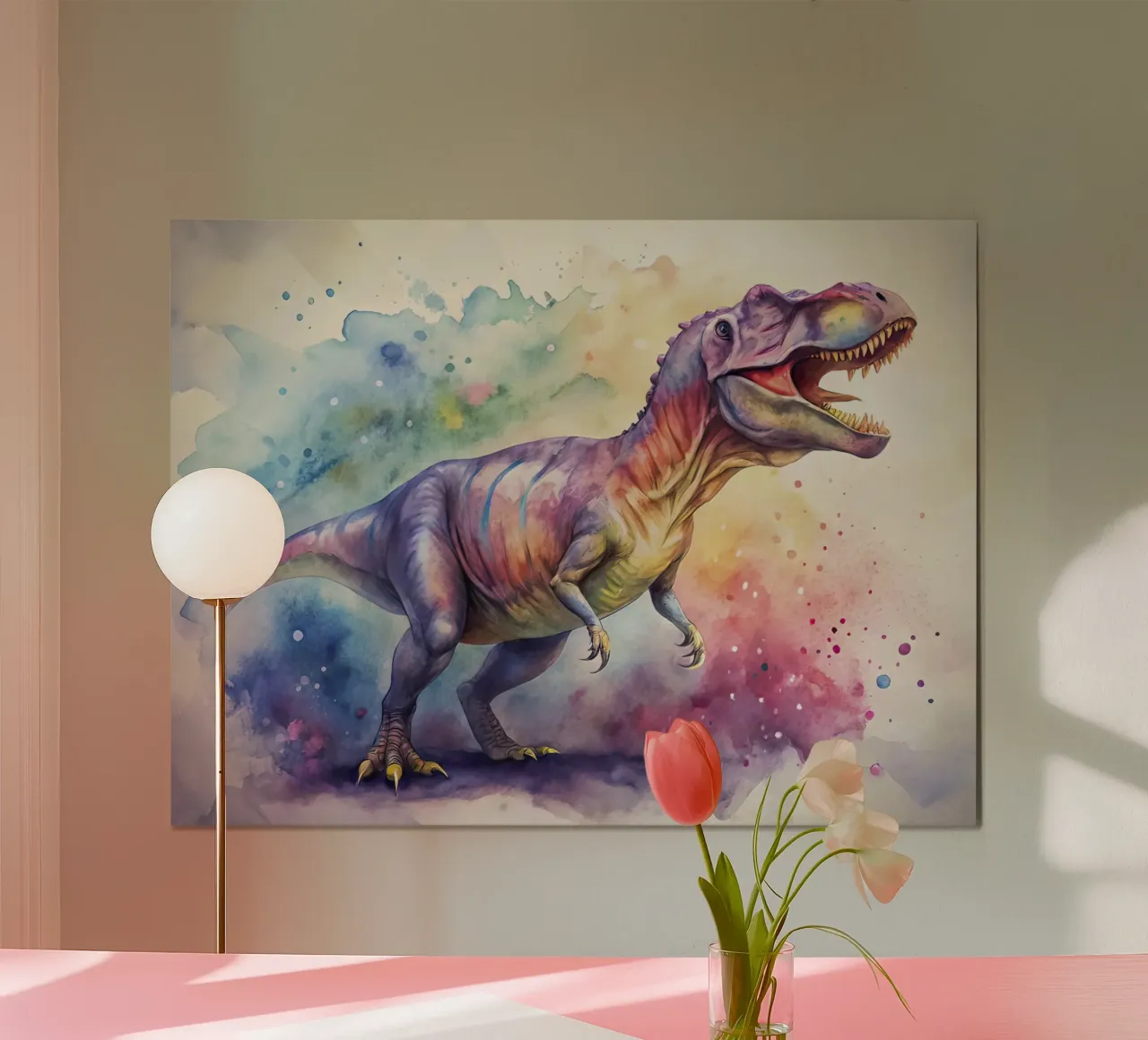 dinosauro tyrannosaurus rex poster da 🎁 ARTVI-SHOP