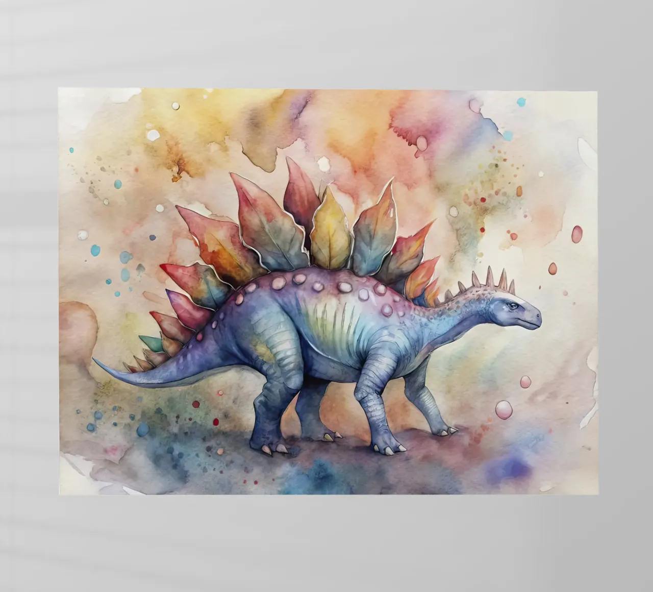 dinosauro stegosauro pellicola backlit da 🎁 ARTVI-SHOP