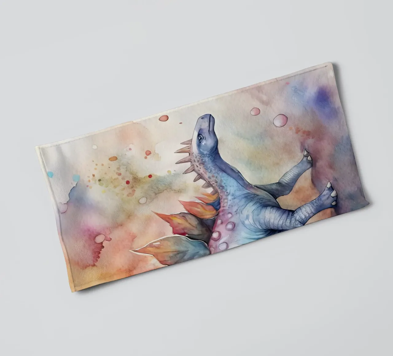 stegosaurus dinosaur towel by 🎁 ARTVI-SHOP