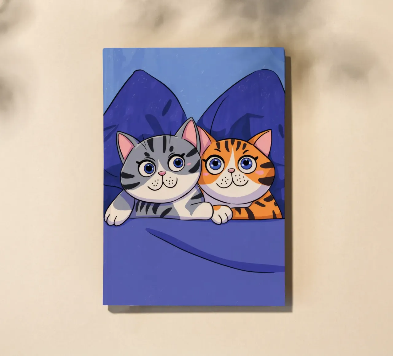 Two Kittens notebook by Demar Galleria