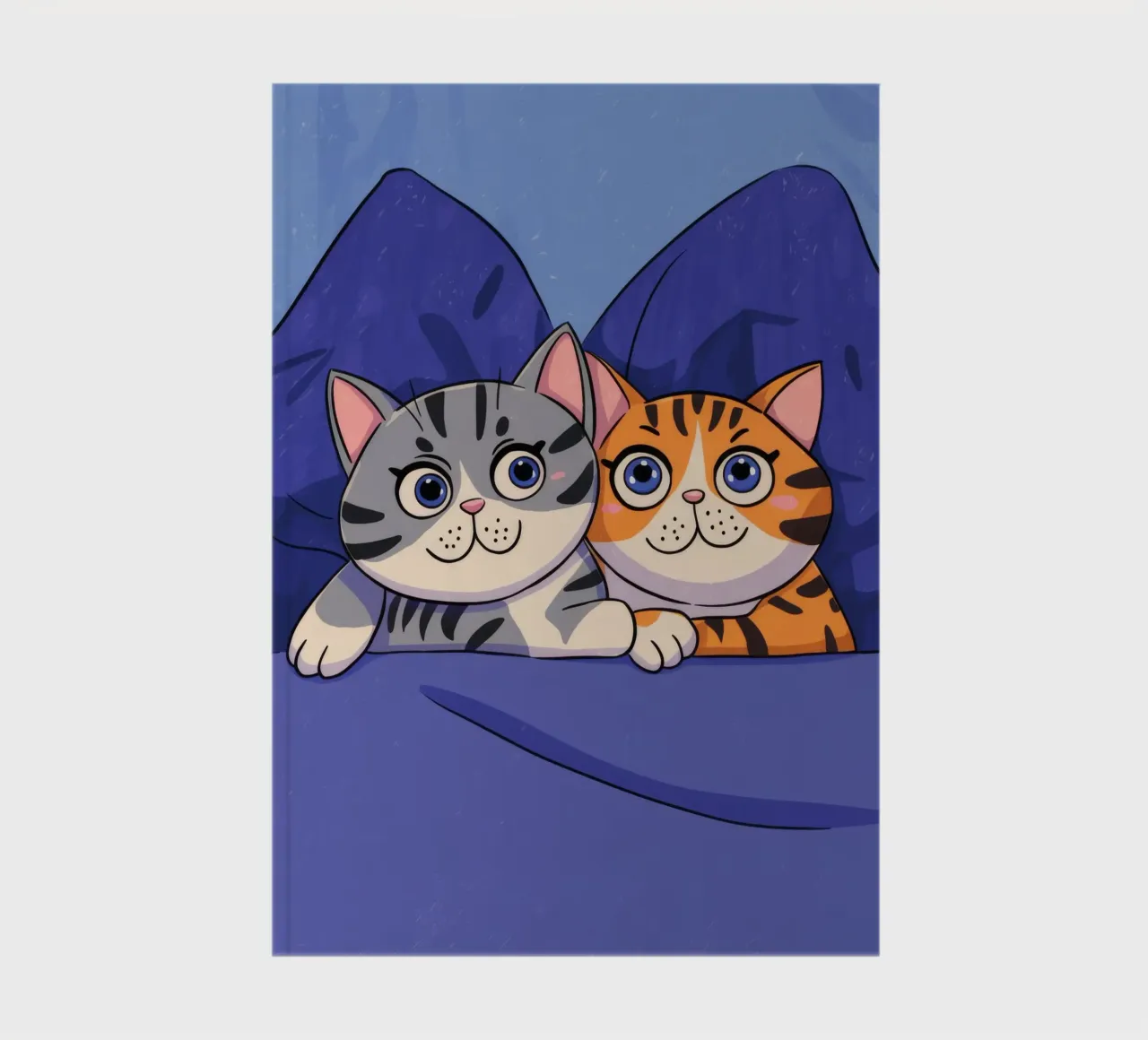 Two Kittens notebook by Demar Galleria
