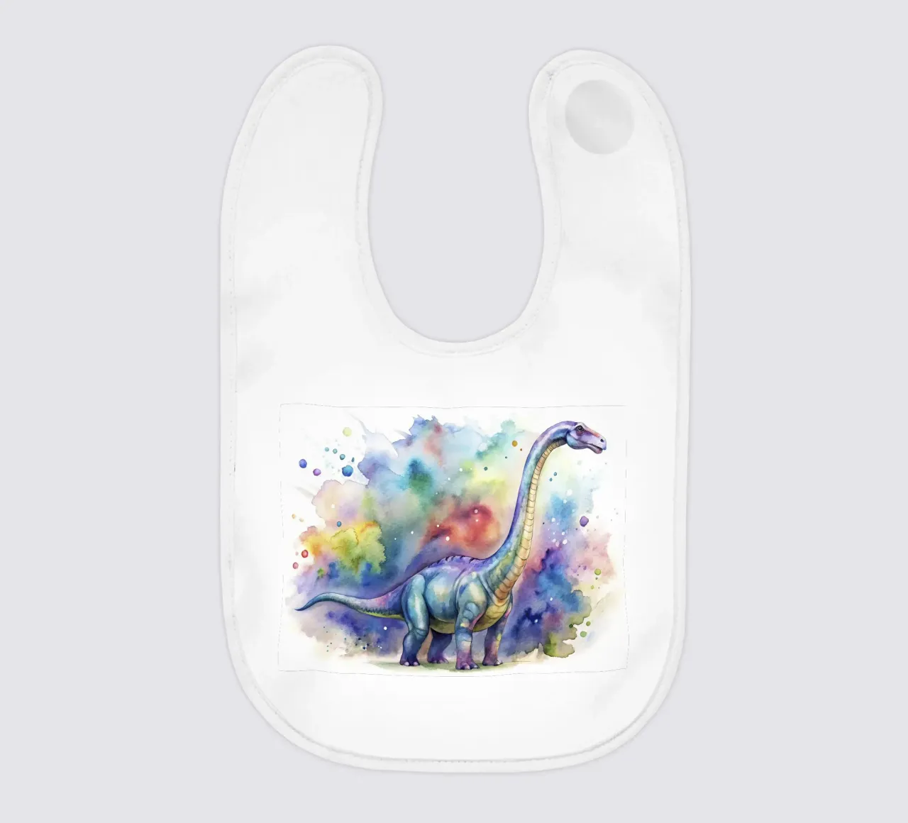 Brachiosaurus-Dinosaurier Babylätzchen von 🎁 ARTVI-SHOP