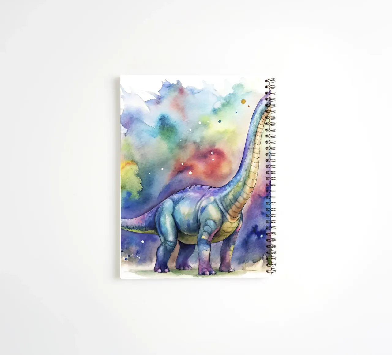 brachiosaurus dinosaur spiral notebook by 🎁 ARTVI-SHOP