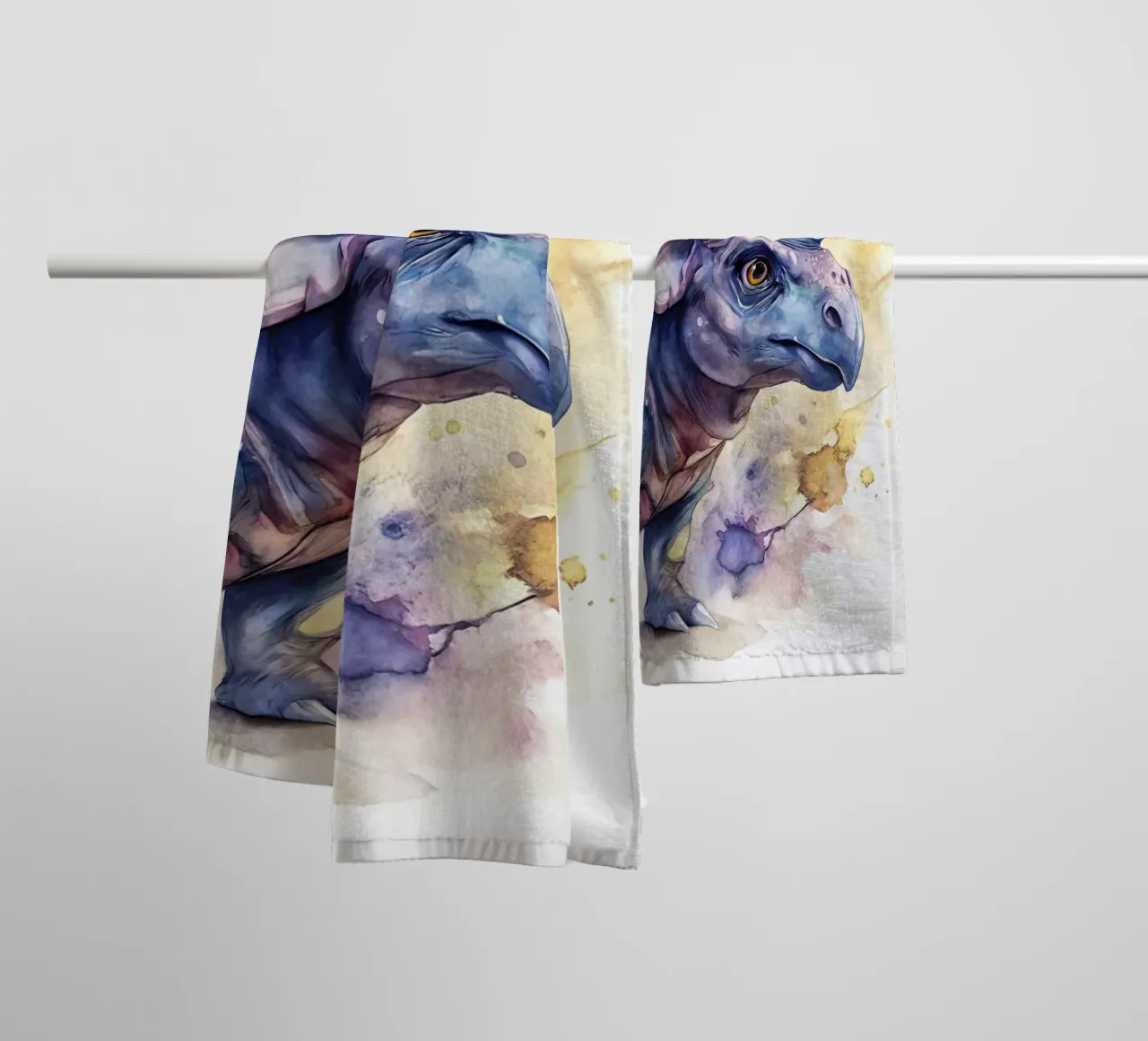 proceratops dinosaur towel by 🎁 ARTVI-SHOP