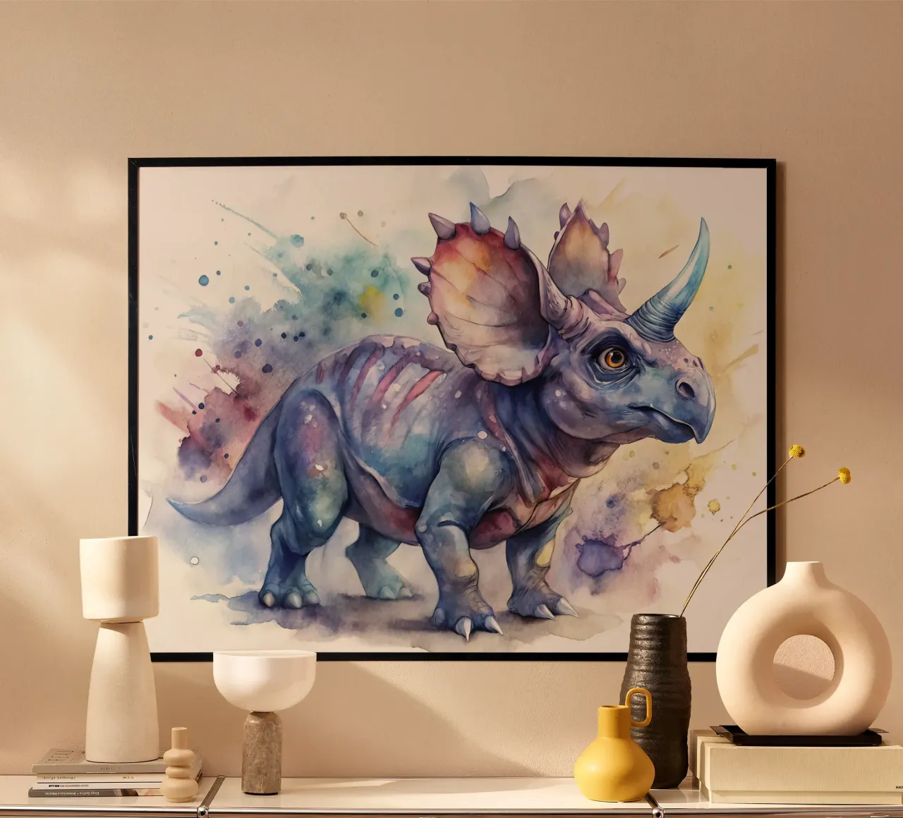 proceratops dinosaur poster de 🎁 ARTVI-SHOP