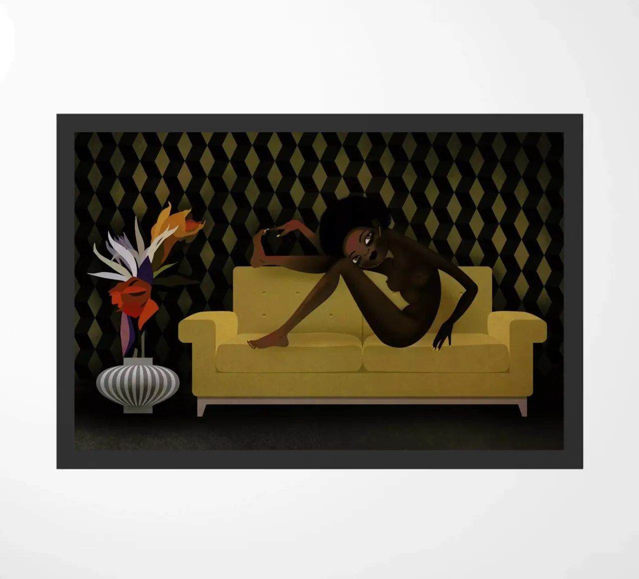 Yellow Sofa zerbino da Lesja Chernish