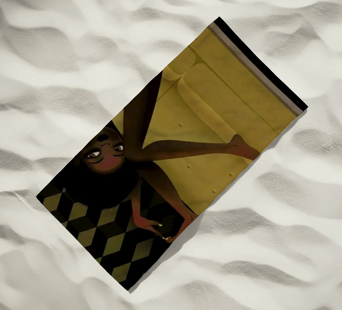 Yellow Sofa telo mare da Lesja Chernish