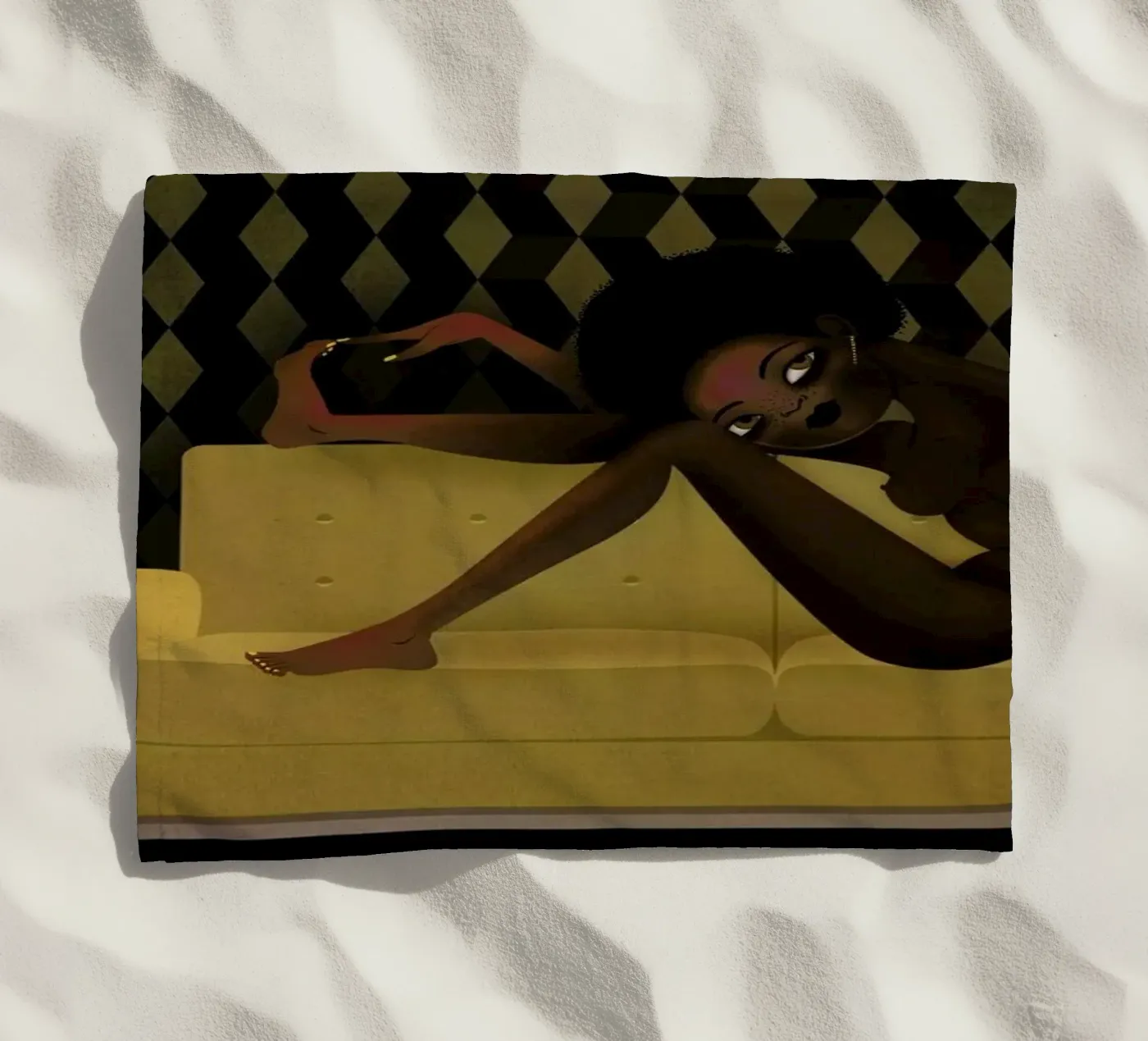 Yellow Sofa telo mare da Lesja Chernish