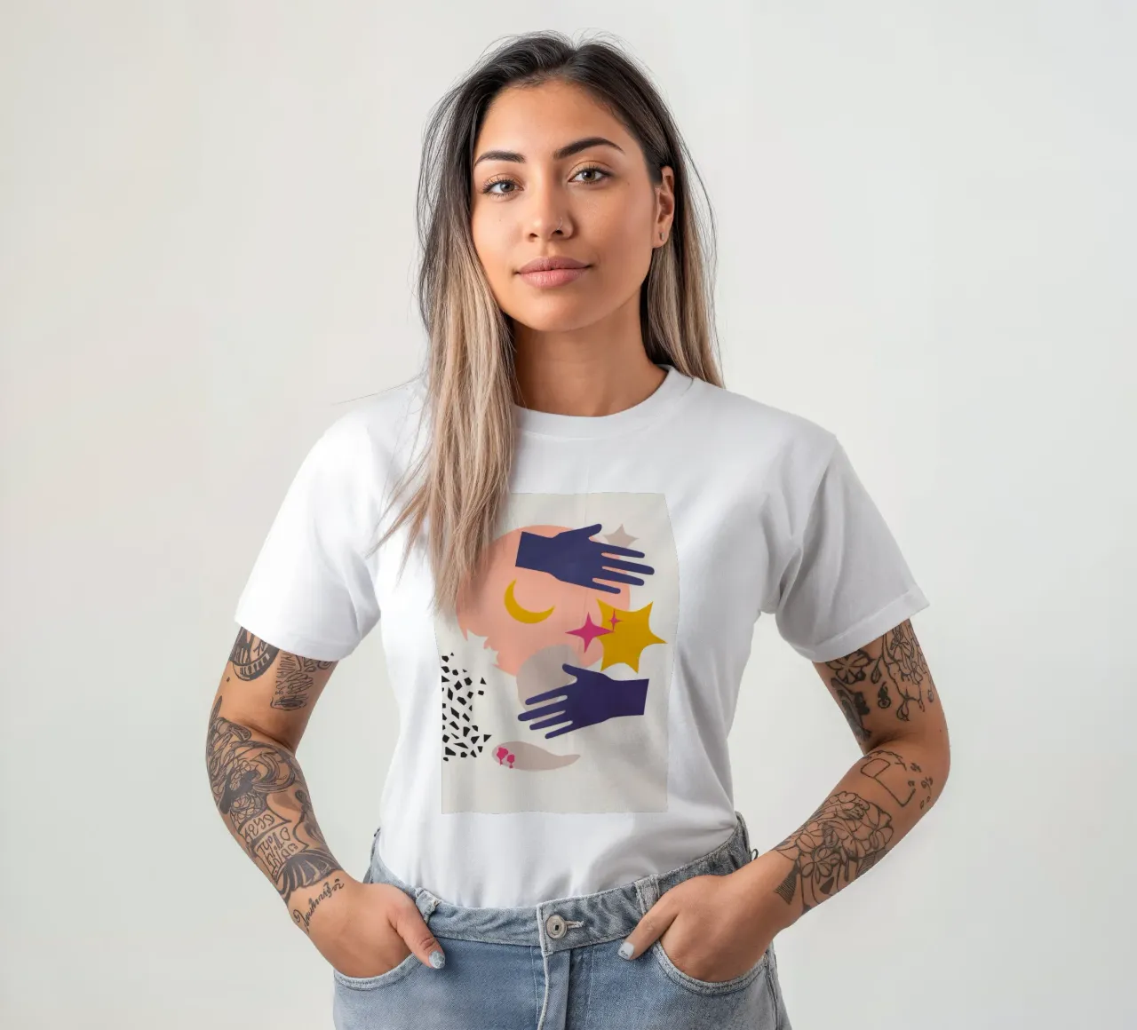 Mani e Luna t-shirt da Demar Galleria