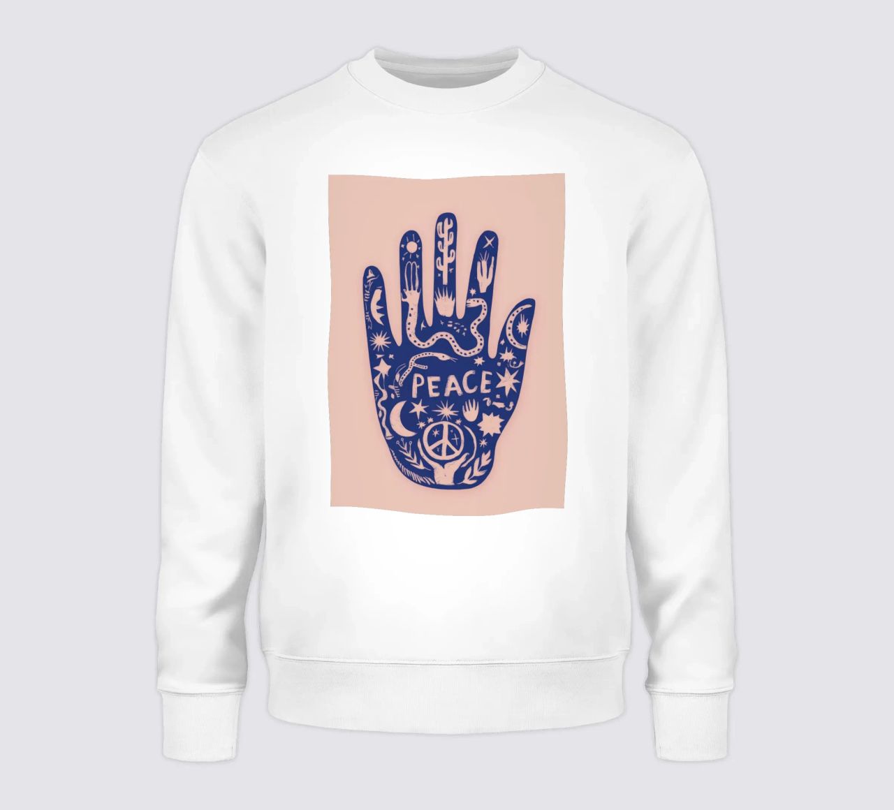 Mano di pace felpa da Demar Galleria