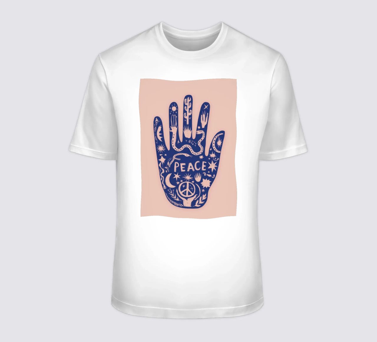 Mano di pace t-shirt da Demar Galleria