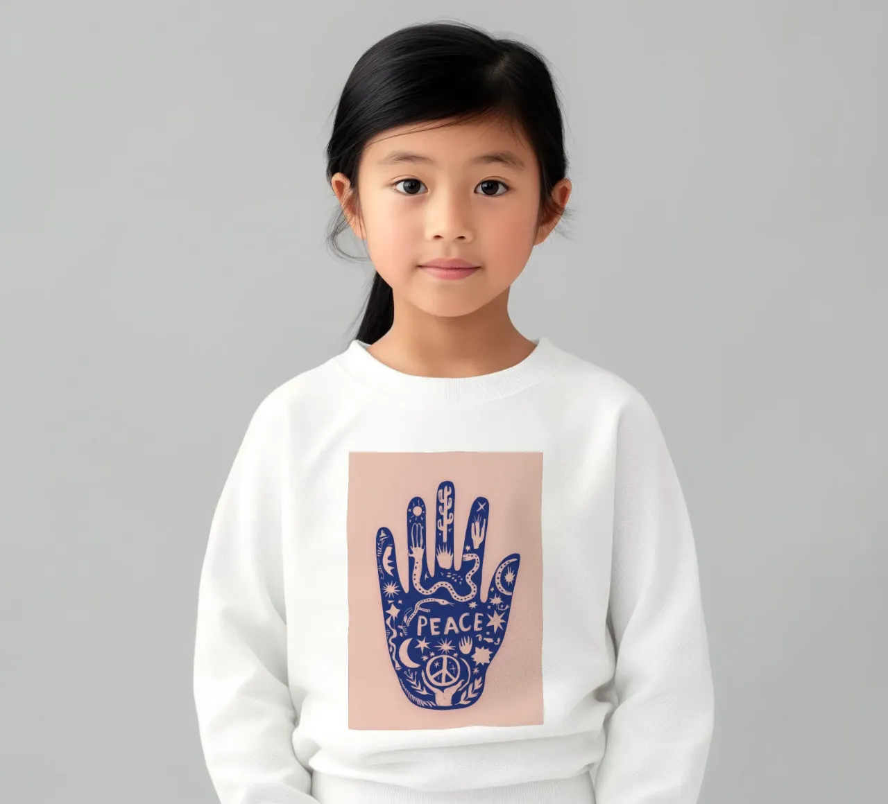 Mano de Paz sudadera para niño de Demar Galleria