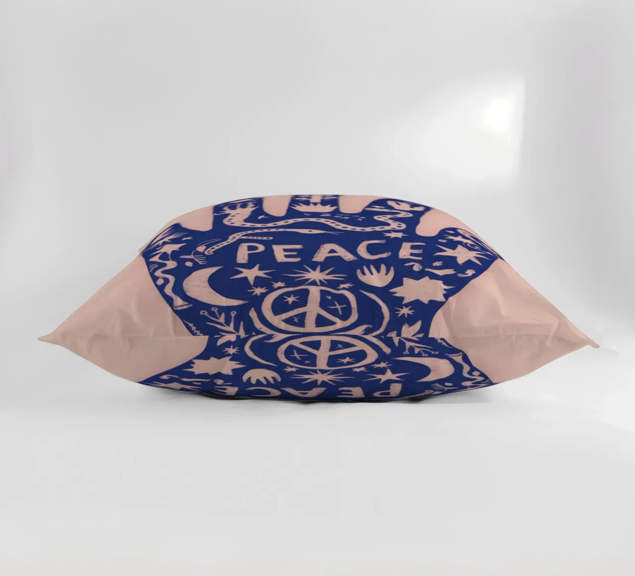 Peace Hand decorative cushion by Demar Galleria