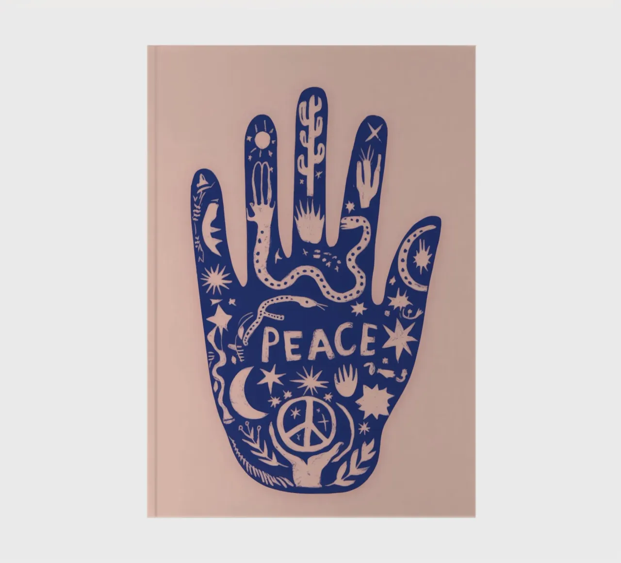 Mano di pace diario da Demar Galleria