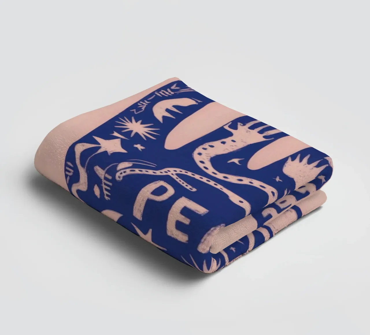Mano de Paz toalla de baño de Demar Galleria