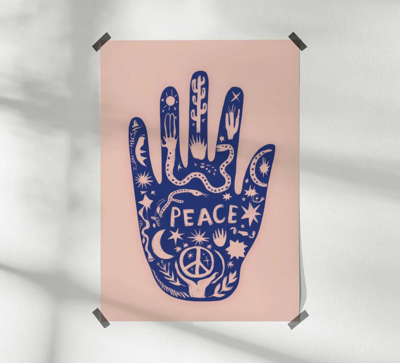 Mano di pace poster da Demar Galleria