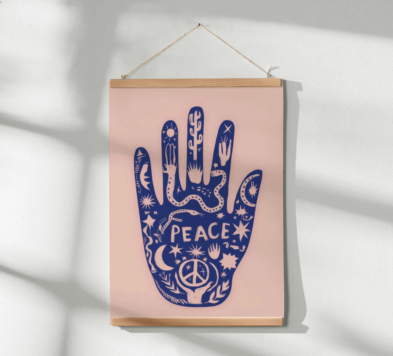 Mano di pace carta hahnemühle da Demar Galleria