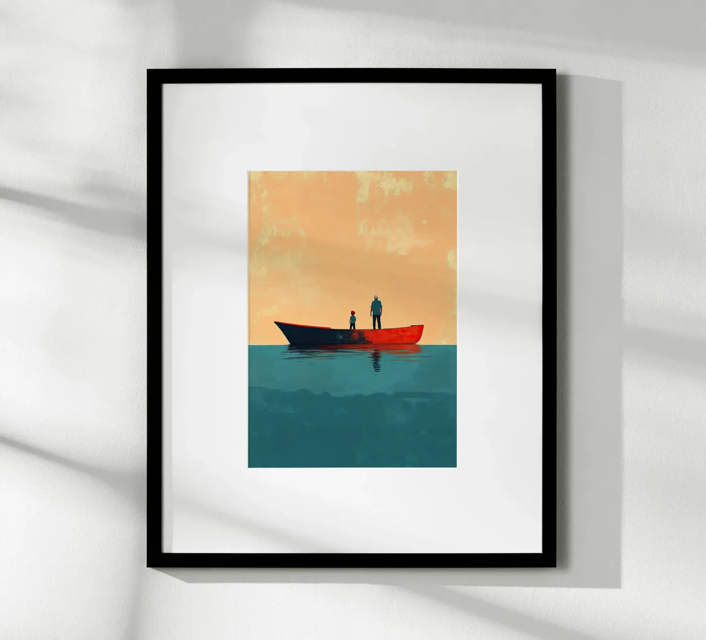 Padre e figlio poster da Nikis Art Studio