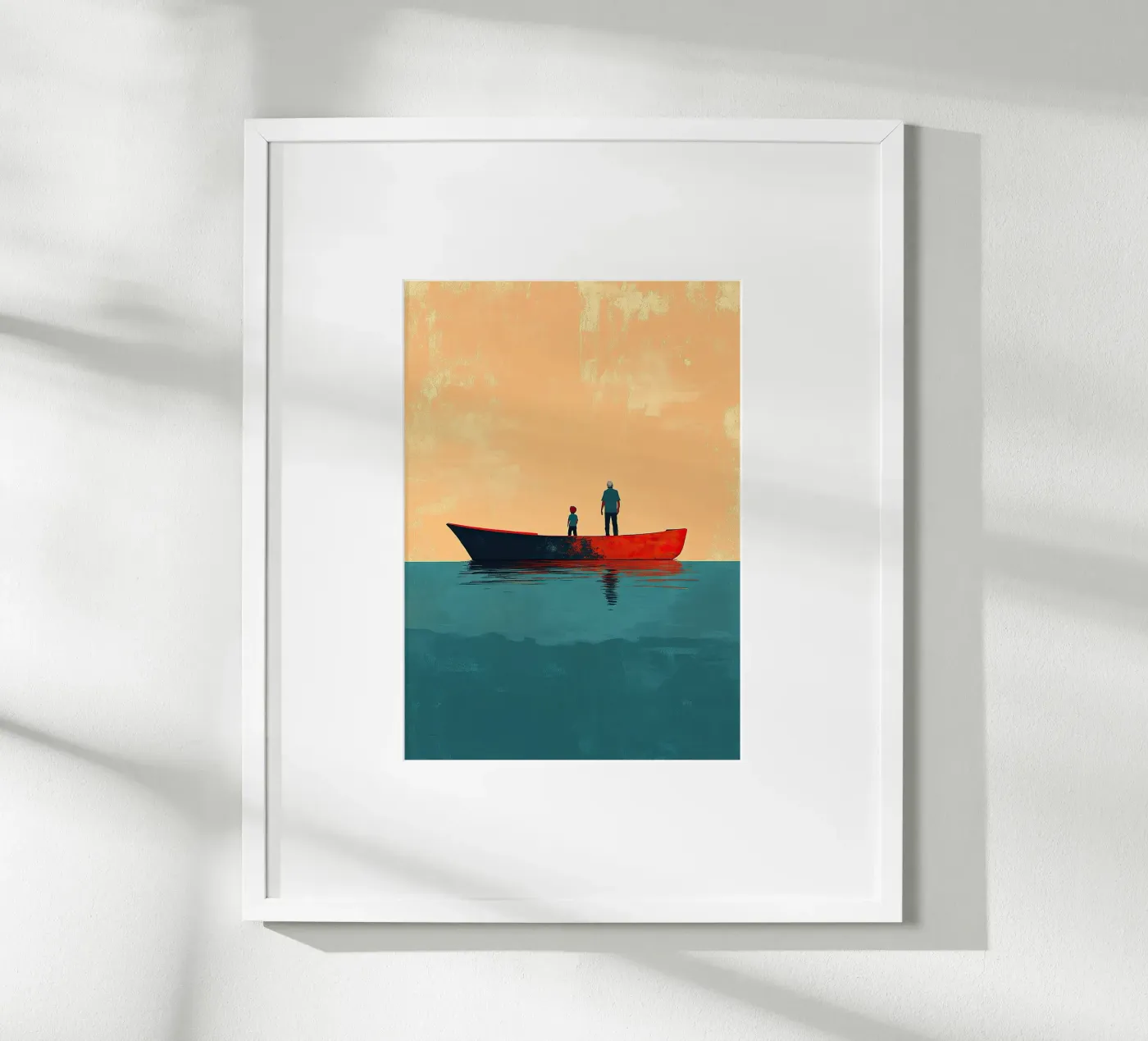 Padre e figlio poster da Nikis Art Studio