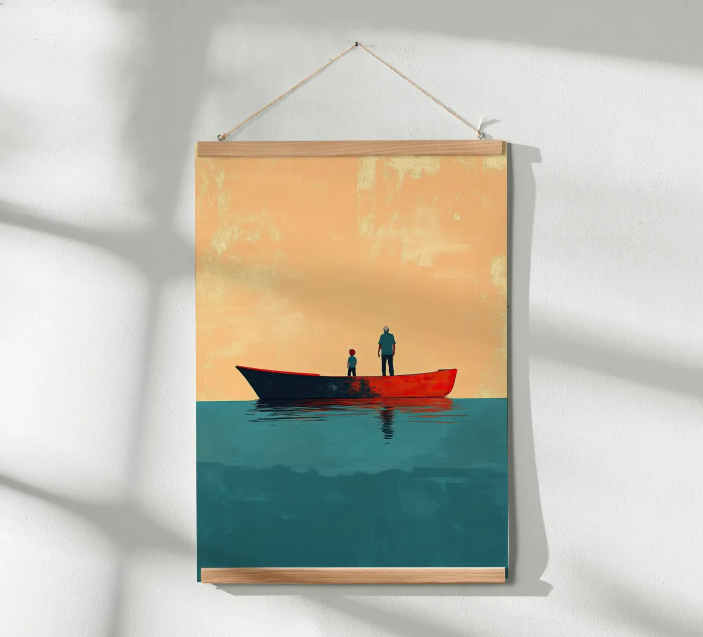 Padre e figlio poster da Nikis Art Studio