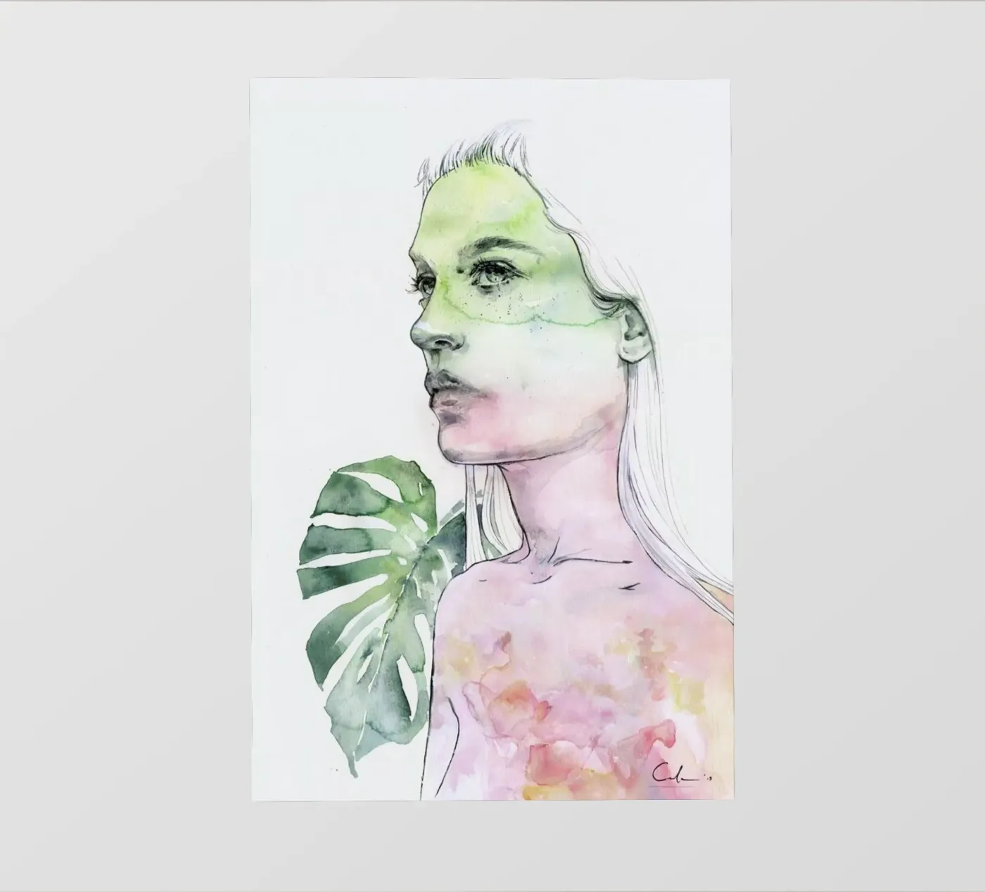 Viridescent PVC Plane von agnes-cecile