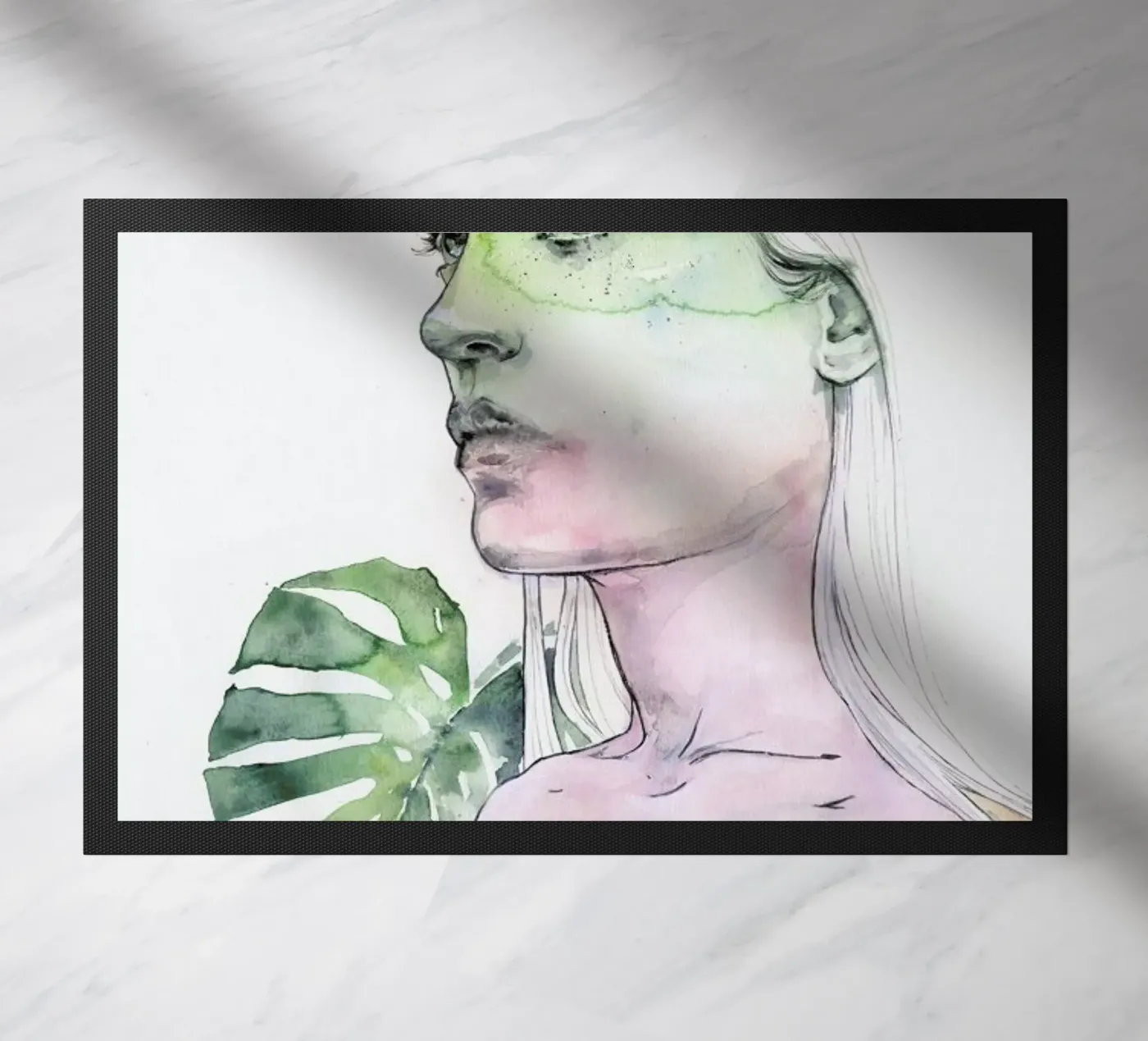 Viridescent Fußmatte von agnes-cecile