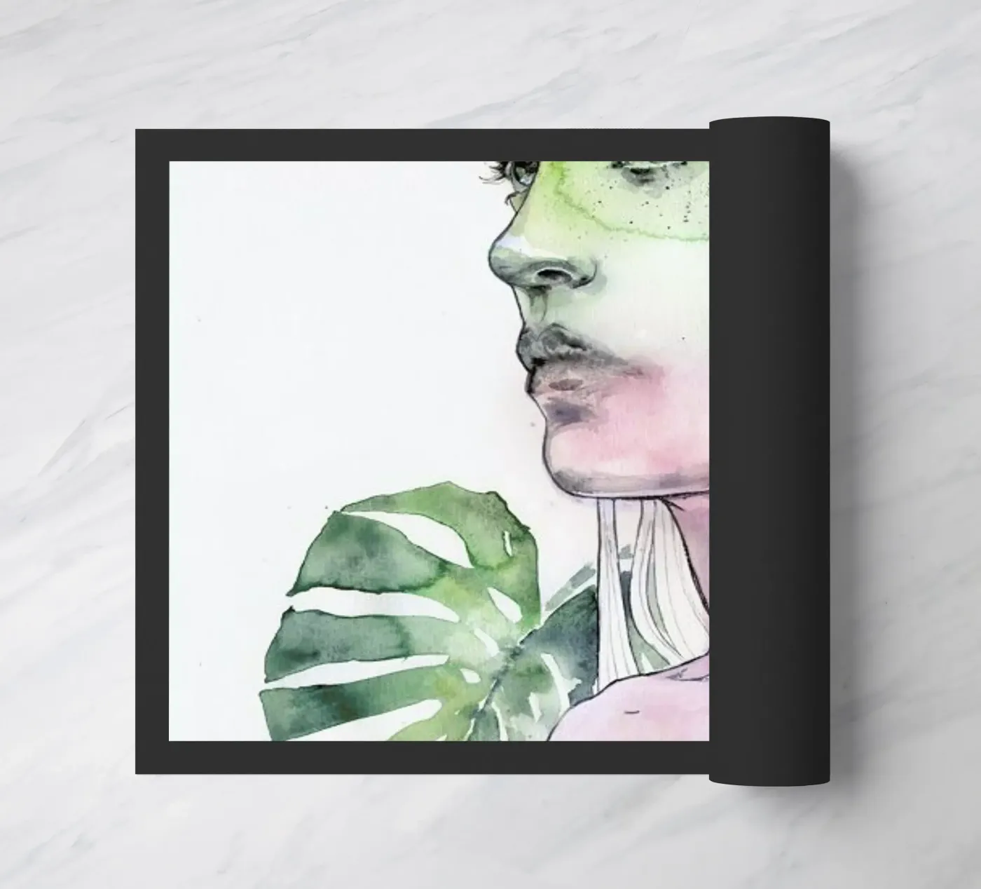 Viridescent deurmat van agnes-cecile