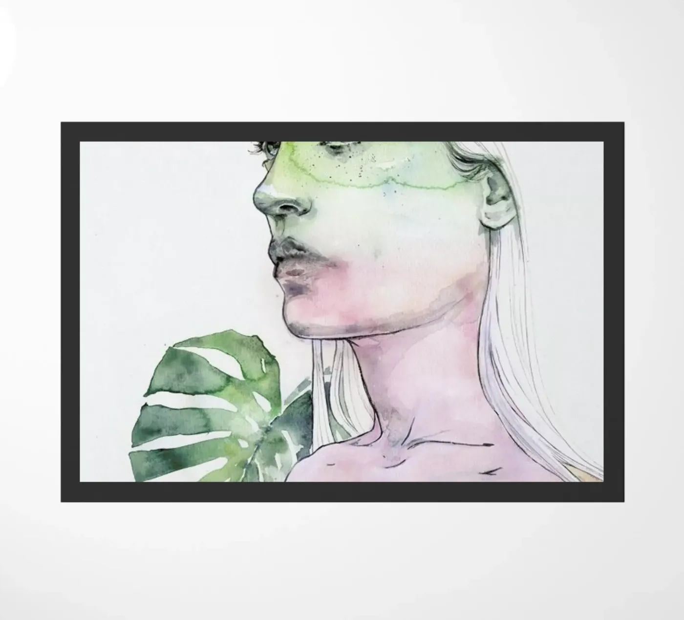 Viridescent Fußmatte von agnes-cecile