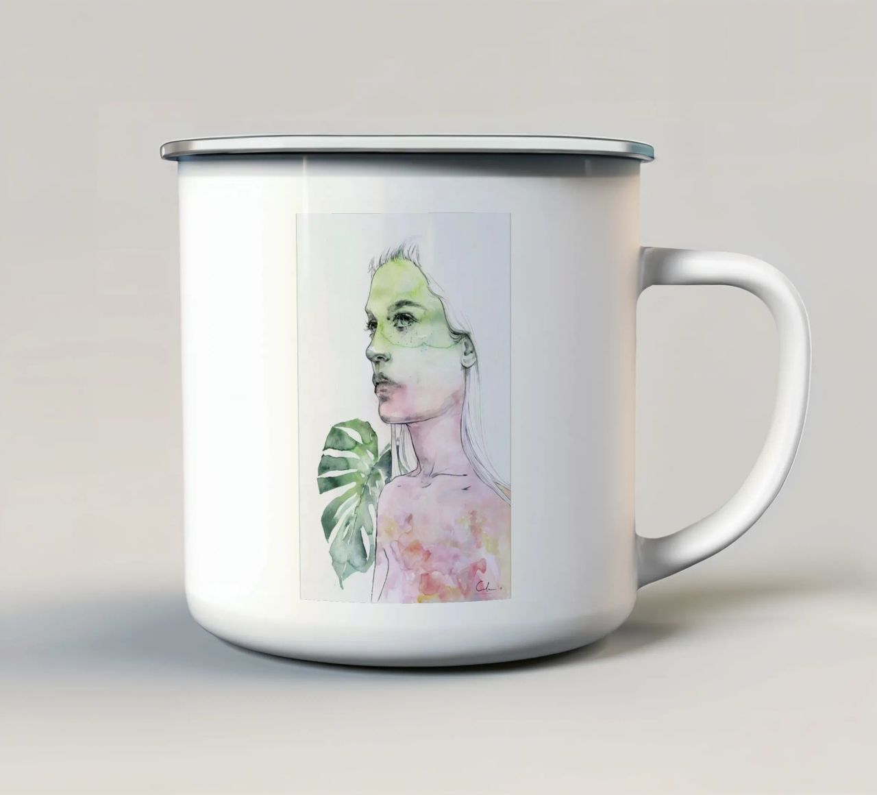 Viridescent tazza in smalto da agnes-cecile