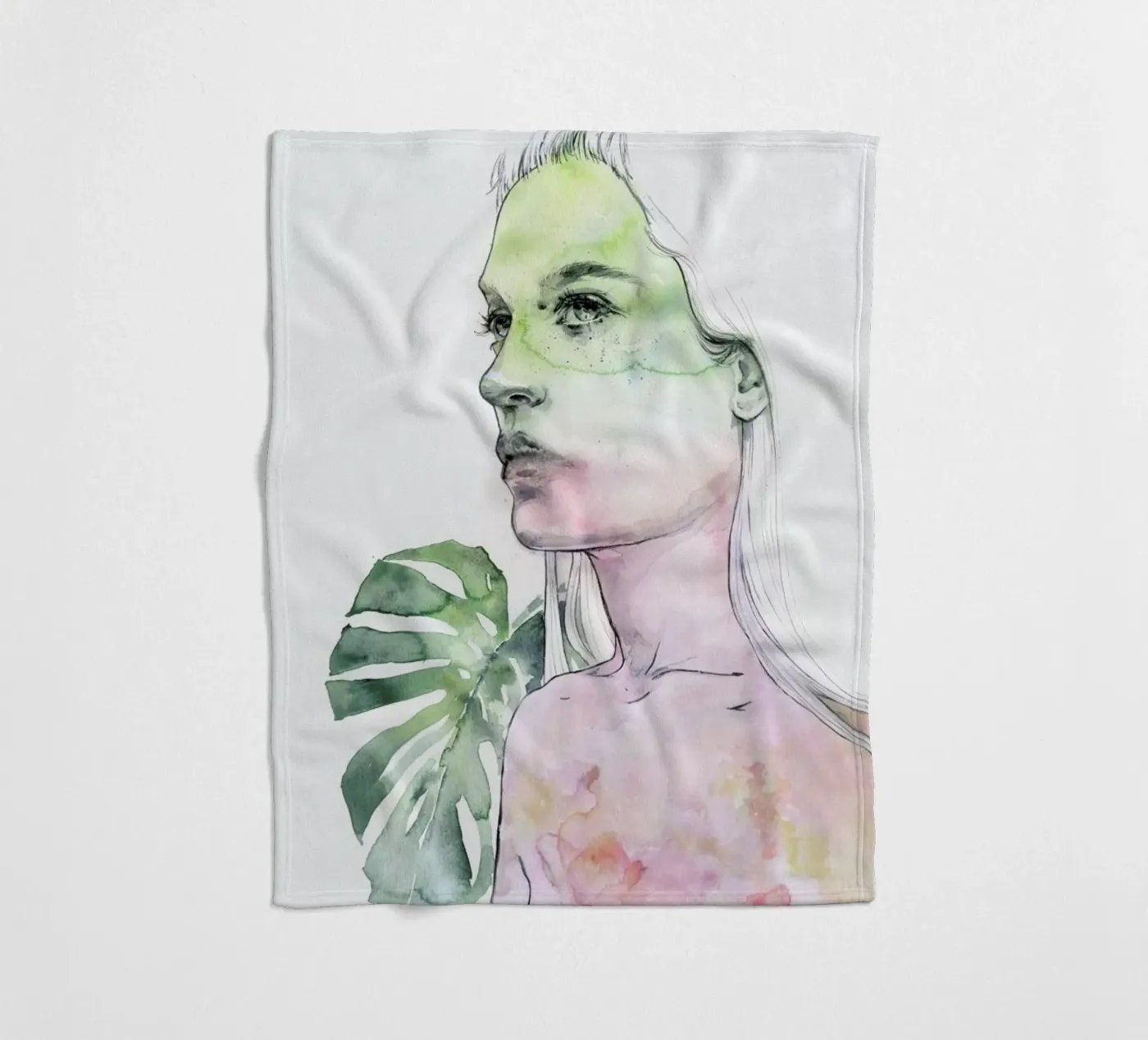 Viridescent Fleecedecke von agnes-cecile