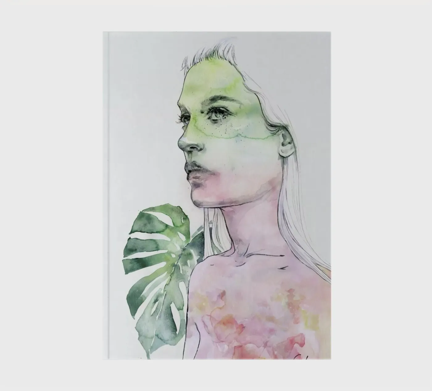 Viridescent notebook by agnes-cecile