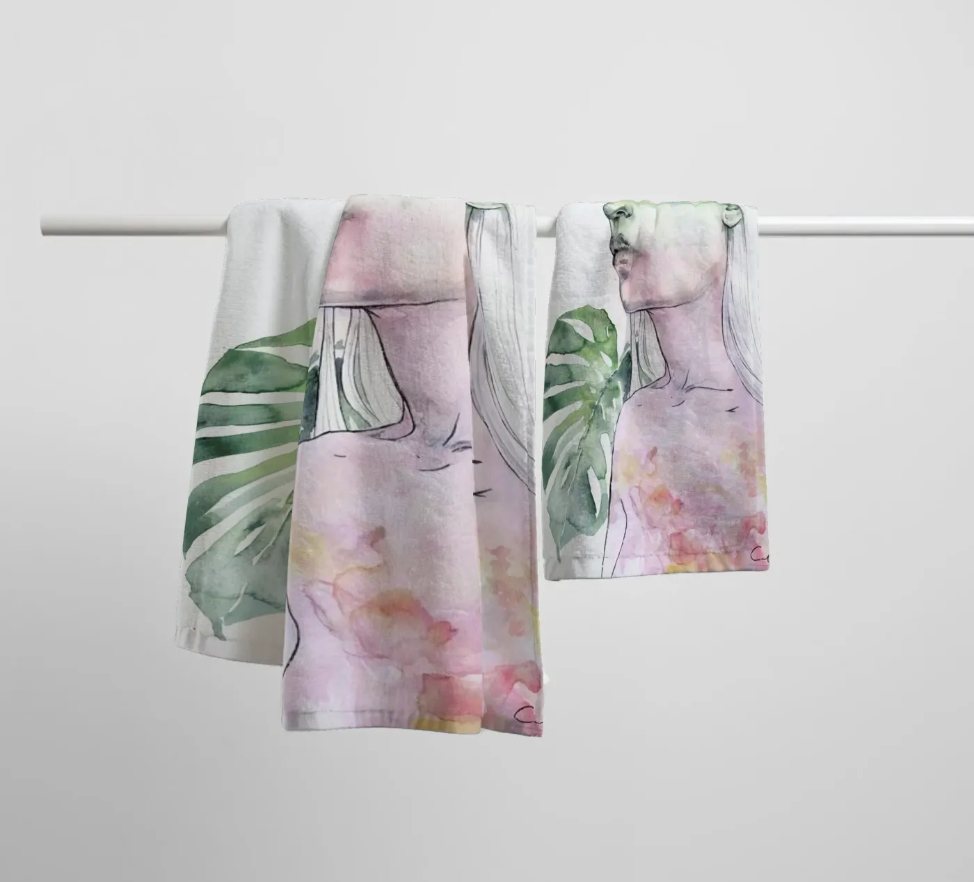 Viridescent badhanddoek van agnes-cecile