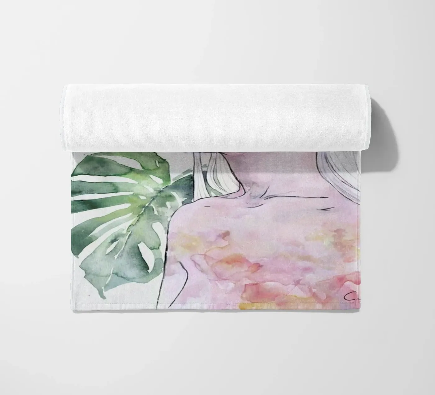Viridescent strandhanddoek van agnes-cecile