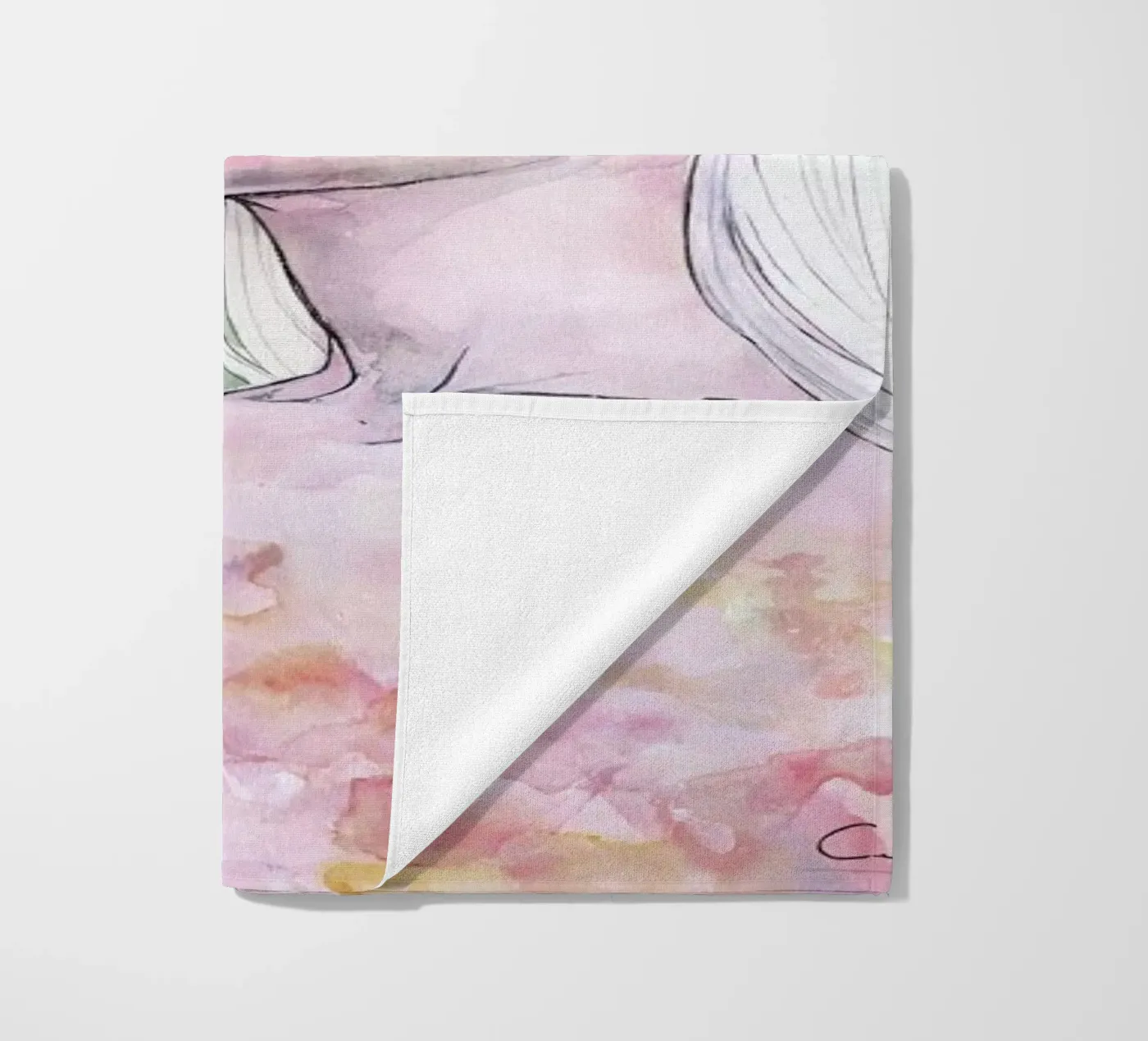 Viridescent serviette de plage de agnes-cecile