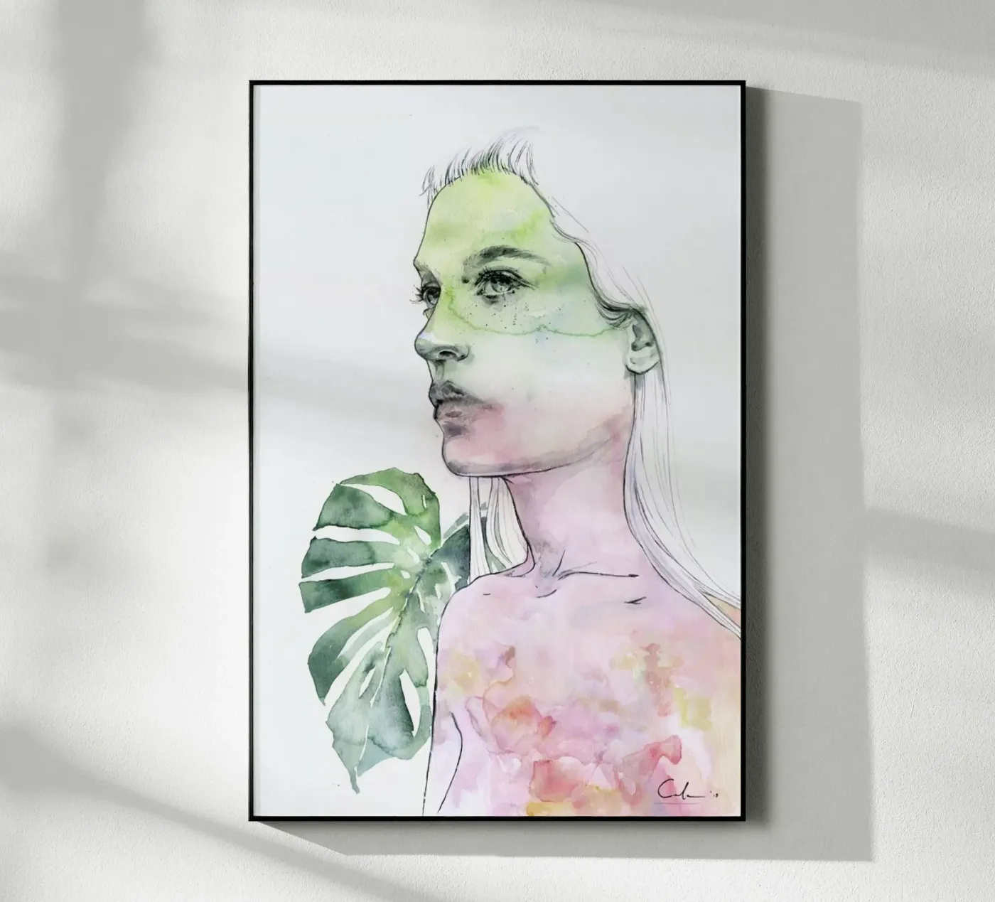 Viridescent acrylic glass by agnes-cecile