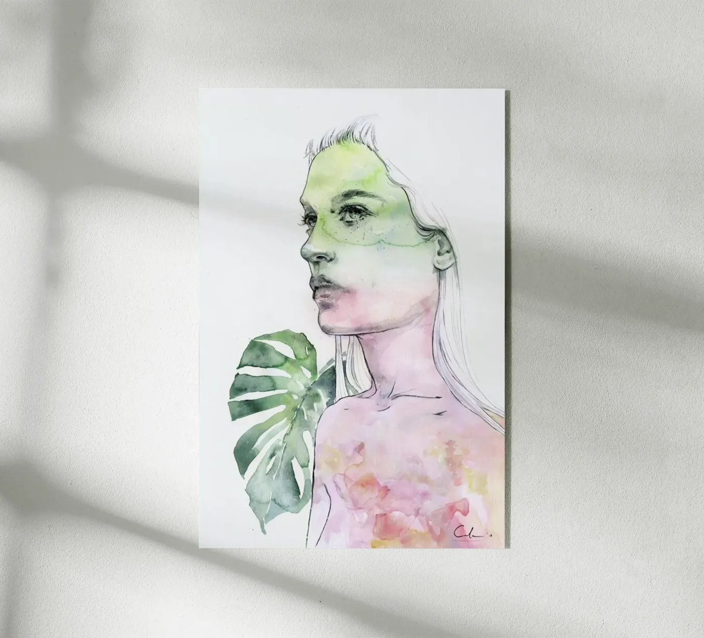 Viridescent acrylic glass by agnes-cecile