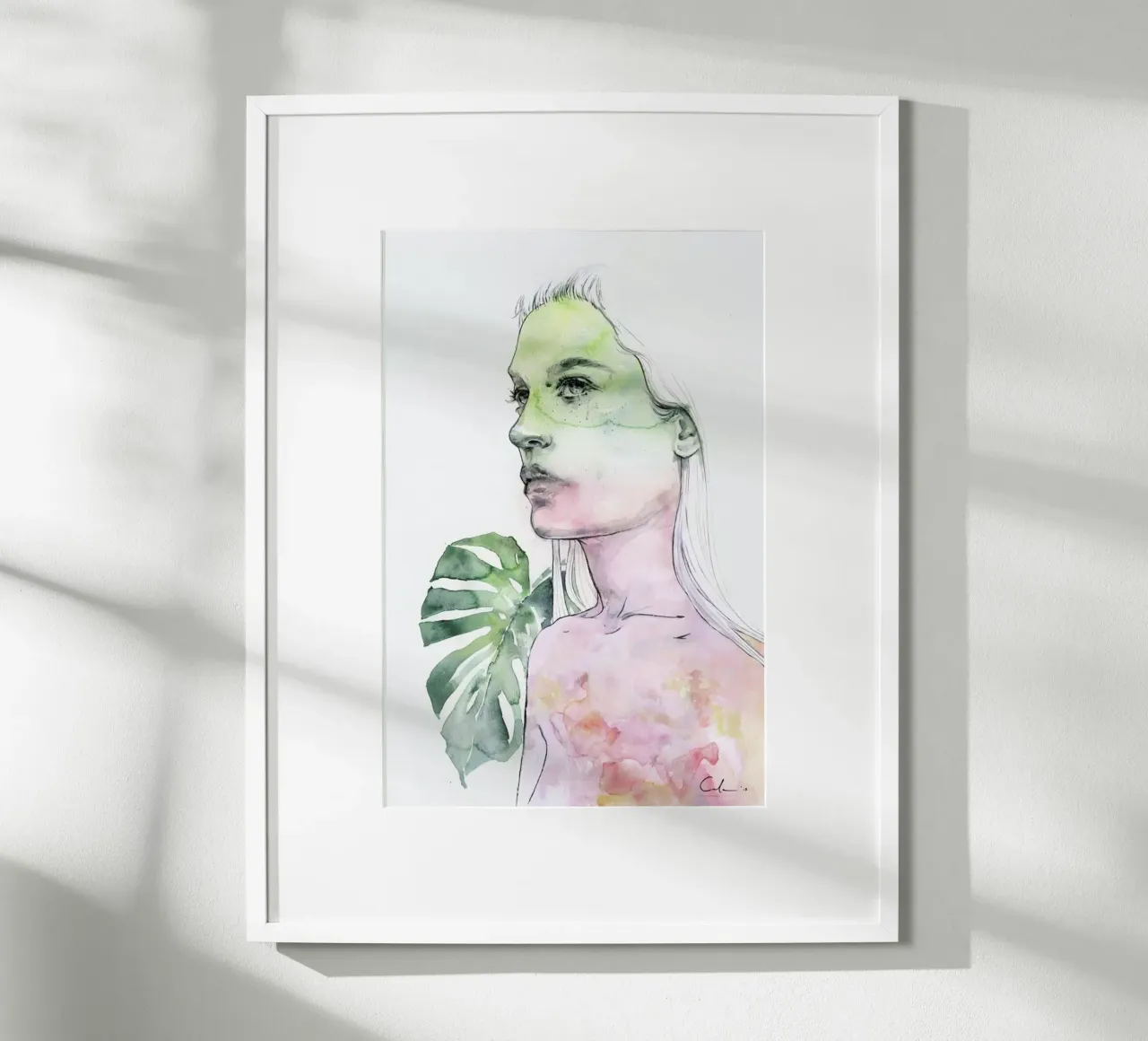 Viridescent poster con telaio in plastica da agnes-cecile
