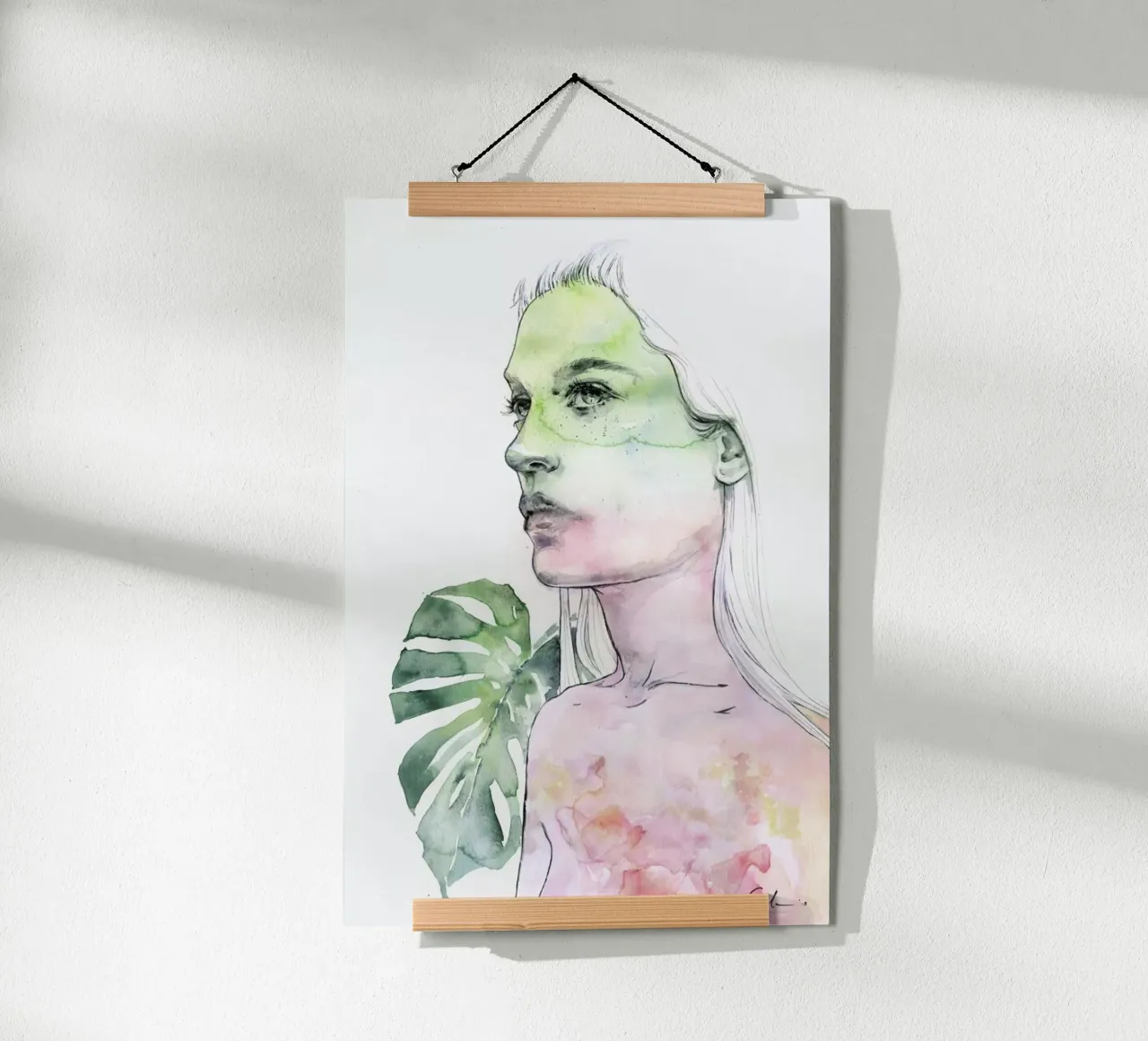 Viridescent poster con telaio in plastica da agnes-cecile